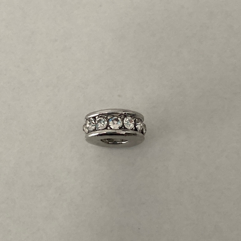Diamond Silver Charm